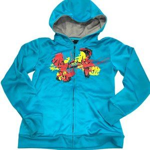 Under Armour zip hoodie hooded jacket 14 YLG